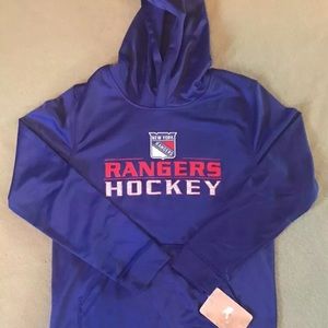 NHL New York Rangers Hoodie Boys Large 14/16
